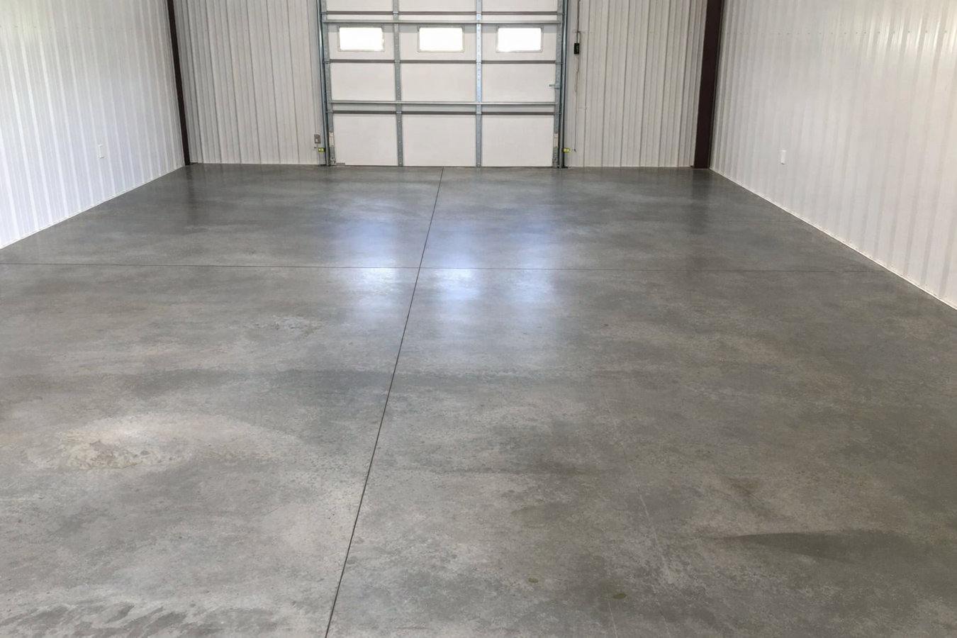 Concrete floor installation